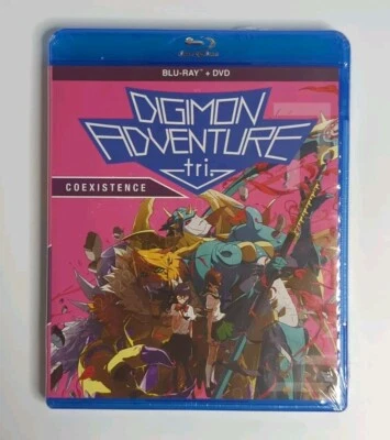 Digimon Adventure Tri Coexistence (Blu Ray & DVD Combo, 2017) NEW - Image 1 of 4