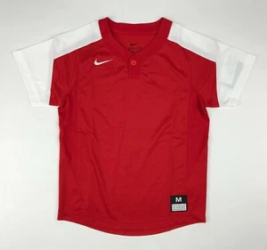Nike One-Button Laser Baseball Trikot SS Helney Jugend Jungen Medium rot 818543 - Bild 1 von 2