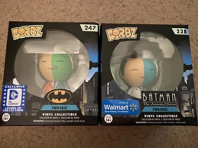 Funko Dorbz BATMAN DOS CARAS ¡Lote de 2! Exclusivo de Walmart DC Legión de Coleccionistas Foto 1 de 3
