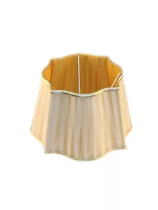 PARALUME IN ORGANZA PLISSETTATA D.25 SAGOMATA ORO PER LUME - Foto 1 di 1