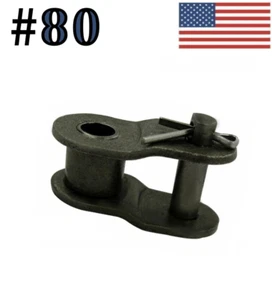 #80 Offset Link (2er Pack) für #80 Rollenkette 1" Teilung - Bild 1 von 1