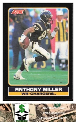 1990 Score Young Superstars #35 Anthony Miller - San Diego Chargers - Image 1 of 2