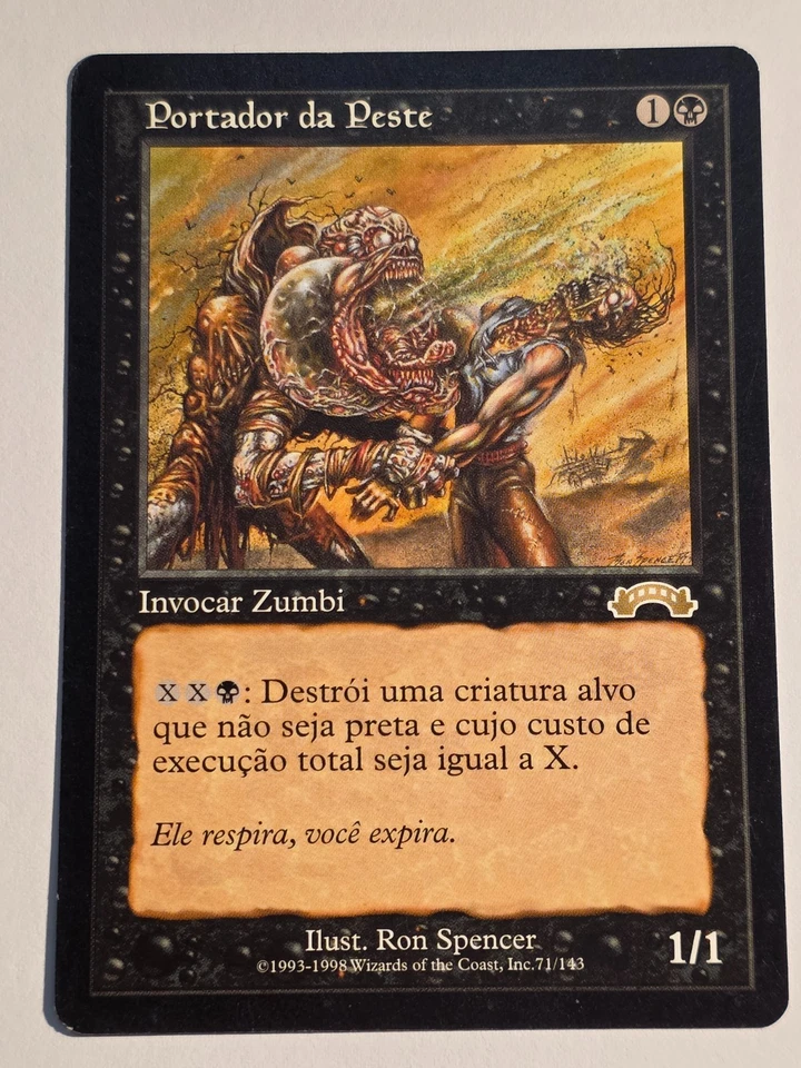 Plaguebearer●Exodus●MTG●1998●RARE●PORTUGUESE●NM(-)●C470 - Image 1 of 2