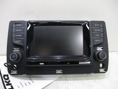 Tela de exibição de informações Volkswagen Golf 2015 2016 5G0919605H fabricante de equipamento original - Imagem 1 de 4