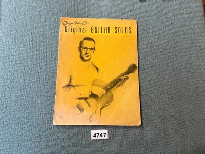 George Van Eps - Original Guitar Solos-SHEET MUSIC SONG BOOK 4747 - Image 1 of 4