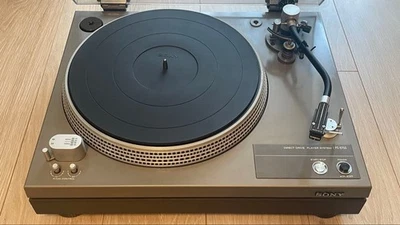 SONY PS-6750 Direct Drive Turntable Record Player w/ Cartridge XL-35 Japan - Image 1 of 4