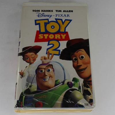 Toy Story 2 VHS 1999 Animation Bonus Features Disney Pixar Buena Vista - Image 1 of 4