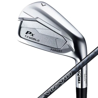 HONMA GOLF TOUR WORLD PX IRON SET #6-PW R-FLEX VIZARD EZ-C GRAPHITE 5 CLUBS SET - Image 1 of 4