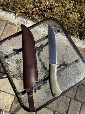 LT Wright Leuku 01 Green Micarta - Image 1 of 4