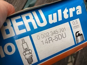BERU Ultra 14R-5D4 Zündkerzen. 6 Stück.  NEU. - Bild 1 von 9