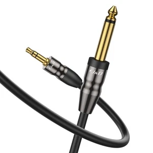 3.5mm to 6.35mm Stereo Audio Cable 6.5 Feet, 1/8 to 1/4 Cable, 3.5mm TRS Male... - Picture 1 of 8