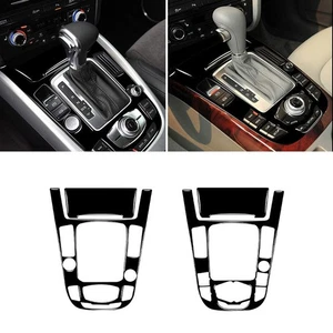 Auto Schwarz Getriebe Schaltplatte Abdeckung Trim für Audi A4 B8 2009-2016 A5 Q5 - Bild 1 von 15