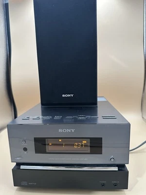 Sony HCD-CBX1 Hi Fi  Micro Stereo System CD/AM/FM/MP3 Radio/No Remote~Tested - Image 1 of 4