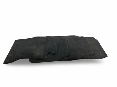 2009-2015 BMW 750I Floor Carpet Mats Front And Rear Left And Right Set Black - Image 1 of 4
