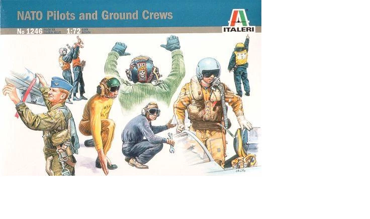 Piloti e personale di terra della NATO Anni '80 (EX Esci) Italeri | 1246   1/72 - Immagine 1 di 1