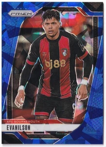 Panini Prizm Premier League 2024-25 Evanilson /75 Blue Ice Prizm - Bild 1 von 2