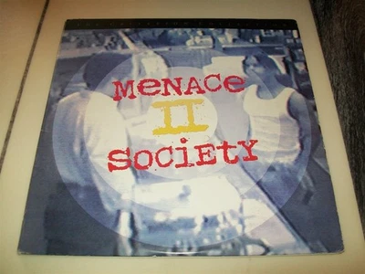 MENACE II SOCIETY Criterion 2-Laserdisc LD SET WIDESCREEN FORMAT GOOD VERY RARE! - Image 1 of 2