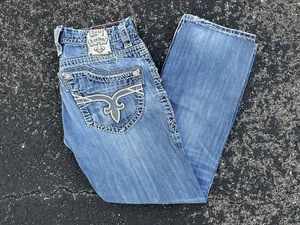 Pantalones de mezclilla Rock Revival Andre relajados de corte recto  - Imagen 1 de 8