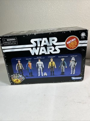 Star Wars Colección Retro A New Hope Wave Paquete de 6 Kenner Foto 1 de 4
