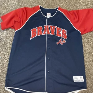 Atlanta Braves Vintage Authentic Majestic Jersey XL - Picture 1 of 7