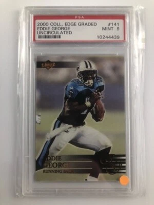 2000 Collector's Edge Graded - Eddie George #141 MINT 9 PSA uncirculated - Image 1 of 2