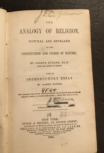 ANOALOGY OF RELIGION (NATURAL AND RELIGION) - Imagen 1 de 9