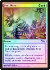 Soul Nova FOIL Mirrodin NM White Uncommon MAGIC THE GATHERING CARD ABUGames