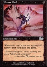 1x Planar Void MTG Urza's Saga NM Magic Regular