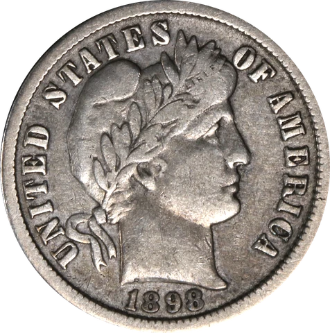 1898-O Barber Dime Great Deals From The Executive Coin Company Cover