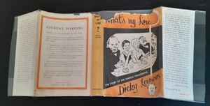 WHAT'S MY LINE BY DICKY LEEMAN 1955 1ST EDITION - Picture 1 of 6