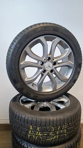 4 ruedas de invierno 225 50 R17 Mercedes Clase C W205 17" llantas de aluminio neumáticos de invierno - Imagen 1 de 4
