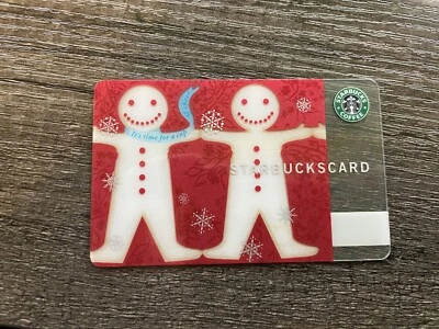 Starbucks Gift Card - Gingerbread Men - Image 1 of 2