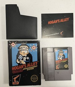 Nintendo Entertainment System NES Hogan&rsquo;s Alley Tested Working Read Desc