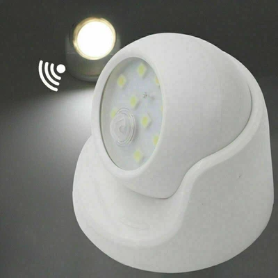 Batterie LED Nachtlicht Notlicht mit Bewegungsmelder Nachtlampe Nachtleuchte DE - Bild 1 von 4