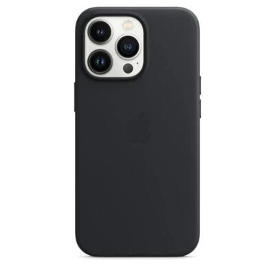 Originale/Ufficiale Apple IPHONE 13 Pro Custodia IN Pelle/Custodia - Mezzanotte - Immagine 1 di 4