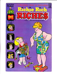 Richie Rich Riches n.o 12: 1974: ¡cubierta a escala para dama! : - Imagen 1 de 2