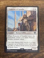 Protector of Gondor 0025 The Lord of the Rings MTG Magic The Gathering L3509*