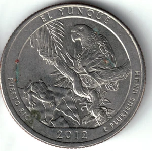 USA - 2012P - Washington ¼ $ - El Yunque - Rare - #18731 - Picture 1 of 2
