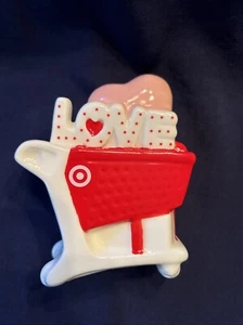 Target 2025 Bullseye Spritz San Valentino Target Ceramica Carrello della Spesa - Foto 1 di 3