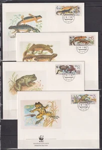 F1720 - Tjechie 1989 - FDC - Reptile - WWF - Bild 1 von 1