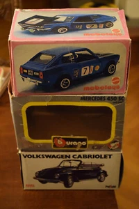 lotto box originali burago polistil + reprobox fiat 128 LEGGERE BENE - Foto 1 di 11