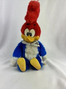 Bambola di peluche vintage 1982 WOODY PICKER 10"" Walter Lantz giocattoli californiani - Foto 1 di 8