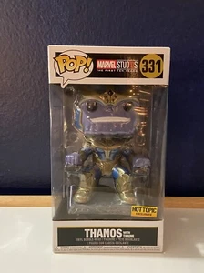 Funko Pop! Marvel Studios Thanos With Throne #331 (Hot Topic Exclusive) - Picture 1 of 7