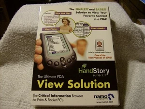 DIE ULTIMATIVE PDA VIEW LÖSUNG HANDSTORY SUITE 2.3 FÜR HANDFLÄCHEN & TASCHEN-PCs NEU - Bild 1 von 12
