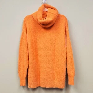 Tularosa Webster Strickpullover mit Schildkrötenhals Gr. XS Neu mit Etikett orange - Bild 1 von 12