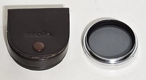 MINOLTA rotierender Polfilter mit braunem Gehäuse Vintage Kamera Spiegelreflex - Bild 1 von 10