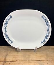 Vintage Corelle OLD TOWN BLUE ONION Oval Serving Platter 12”