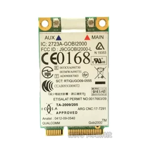 Thinkpad GOBI2000 60Y3183 T410s X201 W510 Wireless WWAN Mobile Broadband 3G Card - Zdjęcie 1 z 2