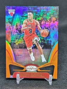Antonio Blakeney 2018-19 PANINI CERTIFIED MIRROR ORANGE PARALLEL /99 BULLS (CB)