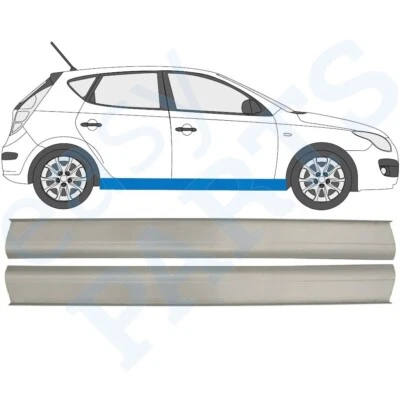 HYUNDAI i30 2007-2012 SILL REPAIR PANEL ROCKER PANEL / RIGHT = LEFT /PAIR - Image 1 of 2
